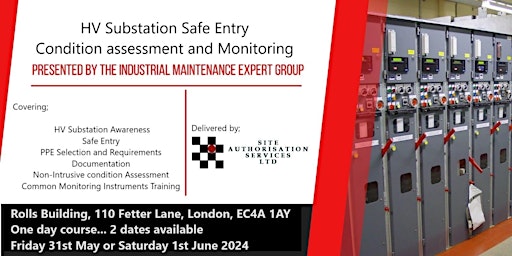 Immagine principale di High Voltage Substation - Safe Entry, Condition Assessment and Practical 