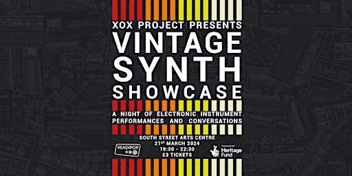 Immagine principale di XOX Project Presents: Vintage Synth Showcase 