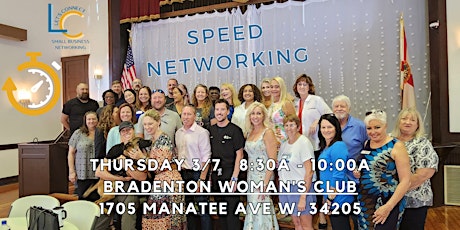 3/7 - Speed Networking at the Bradenton Woman's Club primary image