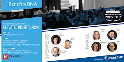 Primaire afbeelding van BenefitsDNA Summit: Elevated Insights 2024