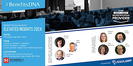 Immagine principale di BenefitsDNA Summit: Elevated Insights 2024 