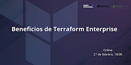 Imagem principal do evento Beneficios de Terraform Enterprise