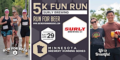 5k Beer Run x Surly Brewing | 2024 MN Brewery Running Series primary image
