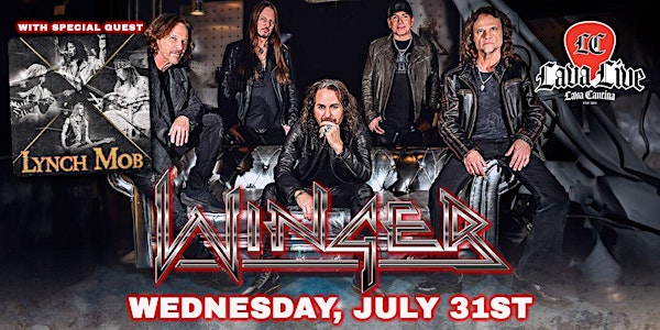 Winger with Lynch Mob LIVE at Lava Cantina