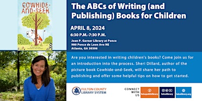 Image principale de The ABCs of Writing (and Publishing) Books for Children