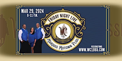 Marquis Motown Plus Friday Night Live Music at Woodbridge Crossing primary image