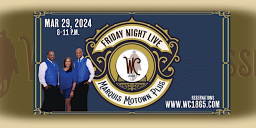 Primaire afbeelding van Marquis Motown Plus Friday Night Live Music at Woodbridge Crossing