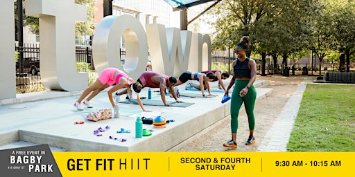 Imagem principal do evento Get Fit in Midtown HIIT Class- Bagby Park