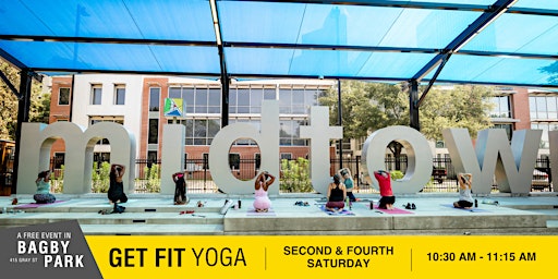 Immagine principale di Get Fit in Midtown Yoga Class- Bagby Park 