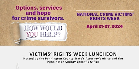 Victims' Rights Week Luncheon