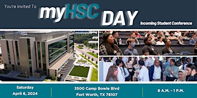 Imagen principal de MyHSC Day-Incoming Student Conference