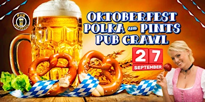 Primaire afbeelding van Oktoberfest Polka & Pints Pub Crawl - New York, NY