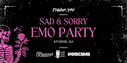 Imagem principal do evento Sad & Sorry: Athens Emo Party