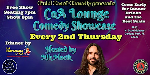CoA Lounge Comedy Show primary image