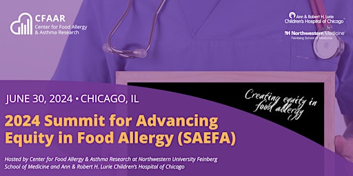 Primaire afbeelding van Summit for Advancing Equity in Food Allergy (SAEFA)
