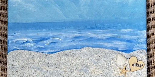 Primaire afbeelding van Beachscape Paint Class with Sand by Alexis