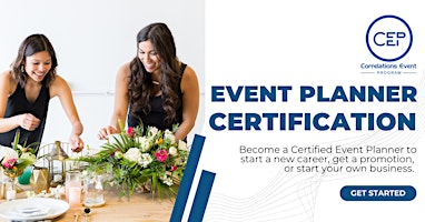 Image principale de Event Planner Certification in Charlotte