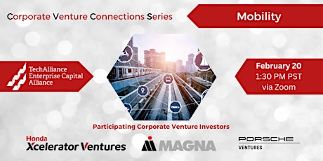 Imagem principal do evento Corporate Venture Connections Series: Mobility