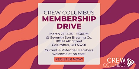 Immagine principale di CREW Columbus - Membership Drive 