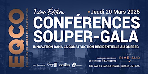 Imagem principal do evento EQCO - Évolution du Québec en Construction