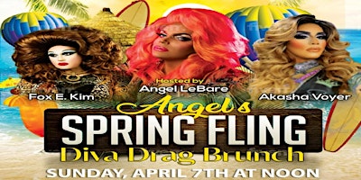 Imagem principal de Spring Fling Sunday Funday Drag Brunch at Pinz Yorkville with Angel LeBare!