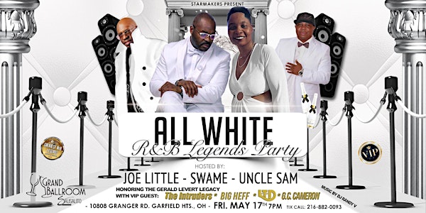 ALL WHITE R&B LEGENDS PARTY