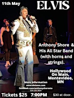 Primaire afbeelding van Anthony Shore - Elvis Mothers Day Concert