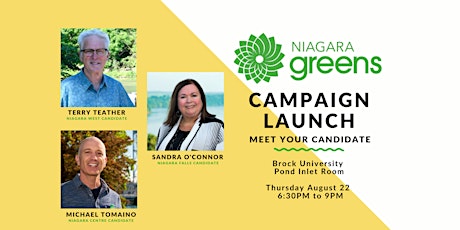 Niagara Greens Federal Campaign Launch primary image
