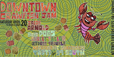 Imagem principal do evento Downtown Crawfish Jam 2024