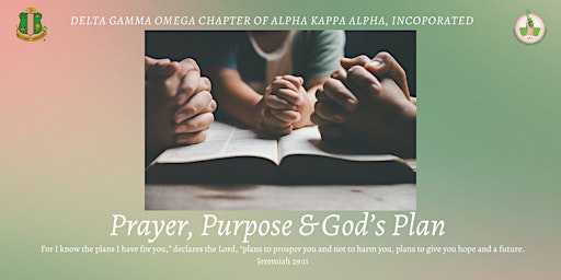 Hauptbild für Delta Gamma Omega Scholarship Prayer Breakfast