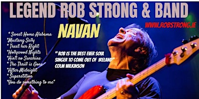 The Rob Strong Band LIVE at The Balreask NAVAN primary image