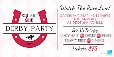 Primaire afbeelding van Square One Kentucky Derby Party 2024