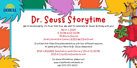 Dr. Seuss Storytime primary image