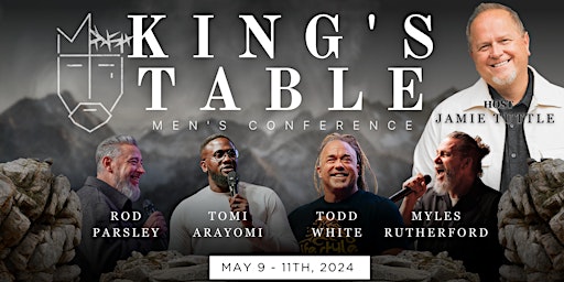 Imagem principal do evento King's Table Men's Conference