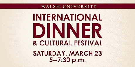International Dinner & Cultural Festival primary image