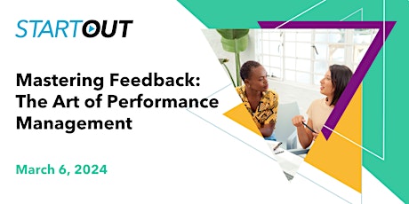 Mastering Feedback: The Art of Performance Management primary image