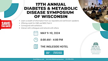 Imagem principal do evento 17th Annual Diabetes & Metabolic Disease Symposium  of Wisconsin