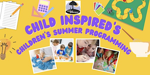 Primaire afbeelding van Child Inspired's Children's Summer Program:  Shark Theme (Ages 9-12 )