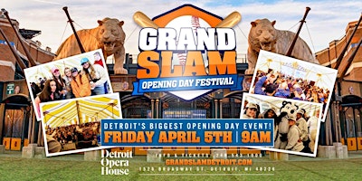 GRAND SLAM DETROIT FESTIVAL 2024  @  DETROIT OPERA HOUSE primary image