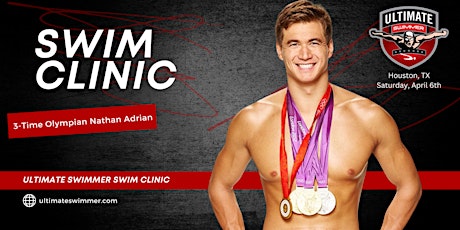 Imagem principal do evento Houston Swim Camp w Olympian Nathan Adrian, 12pm-3pm, 8-12 yr old