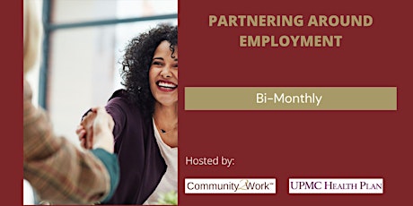 Partnering Around Employment primary image