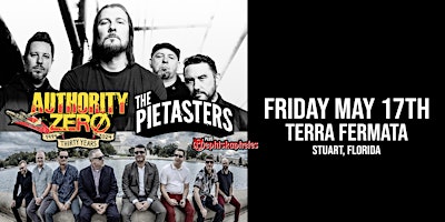 Immagine principale di AUTHORITY ZERO & THE  PIETASTERS W/ MEPHISKAPHELES - Stuart 