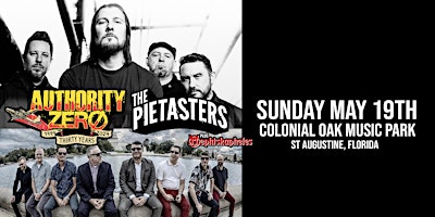 Imagen principal de AUTHORITY ZERO & THE  PIETASTERS W/ MEPHISKAPHELES - St. Augustine