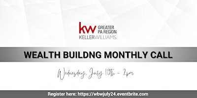 Wealth Building Wednesday - July 2024  primärbild