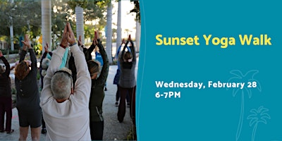 Imagem principal do evento Sunset Yoga Walk