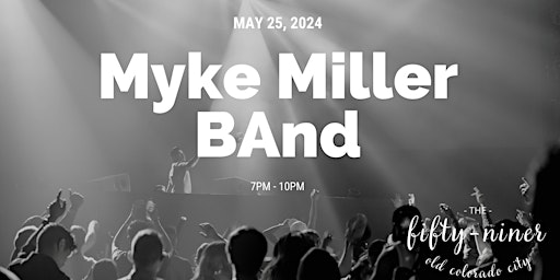 Image principale de Myke Miller Band