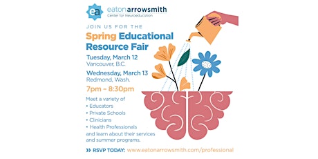 Imagen principal de Eaton Arrowsmith Redmond's Spring Professional Resource Fair