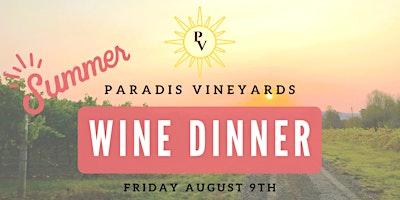 Imagem principal do evento Summer Dinner in the Vineyard