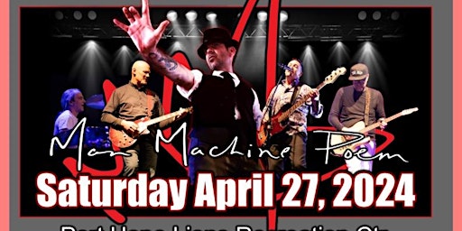 Port Hope Lions  Club Presents  A Tragically Hip Show Ft. Man Machine Poem primary image