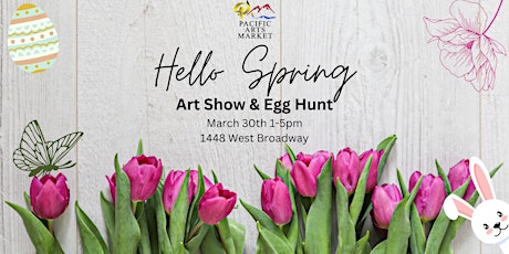 Hello Spring Art Fair & Egg Hunt